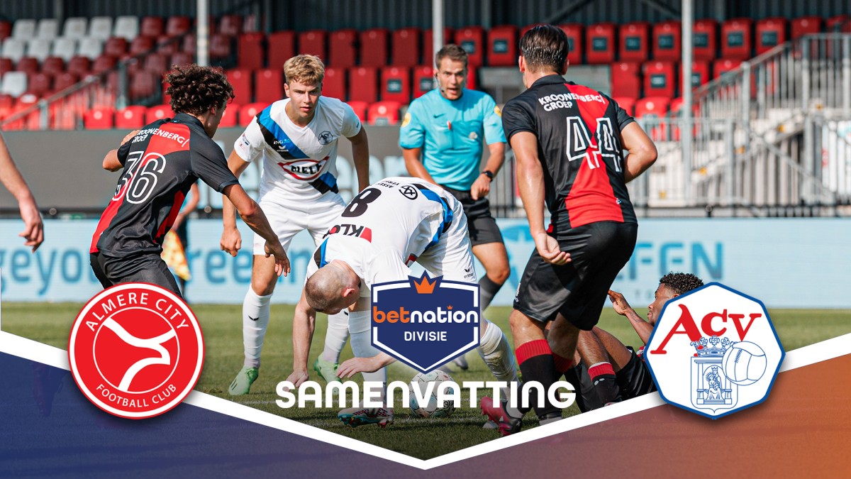 Pakt Jong Almere zijn eerste overwinning 🤔 | Jong Almere City vs. ACV